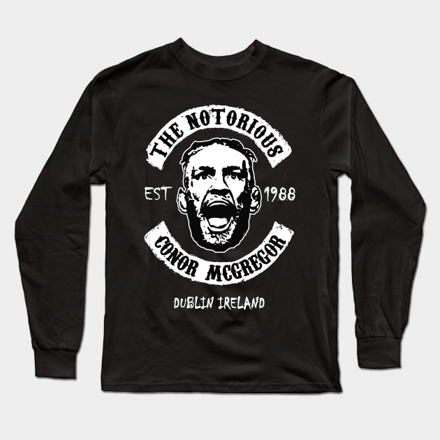 Conor Mcgregor Long Sleeve T-Shirt by Immortalized